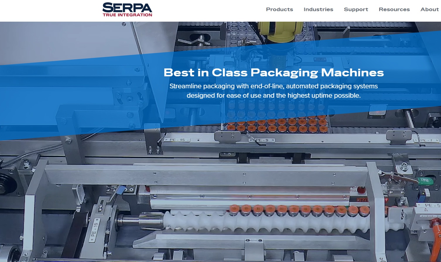 Serpa Packaging Solutions Bulk Material Handling Equipment